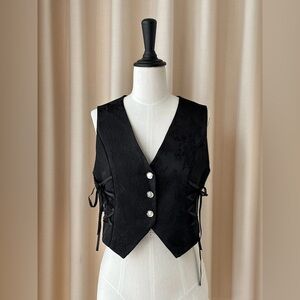 Forest Fairy Tale - Mulberry Tea Party Lolita Waistcoat Size L